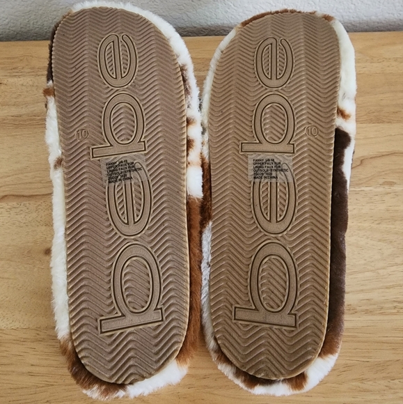 Bebe brown cow slides - Picture 4 of 5